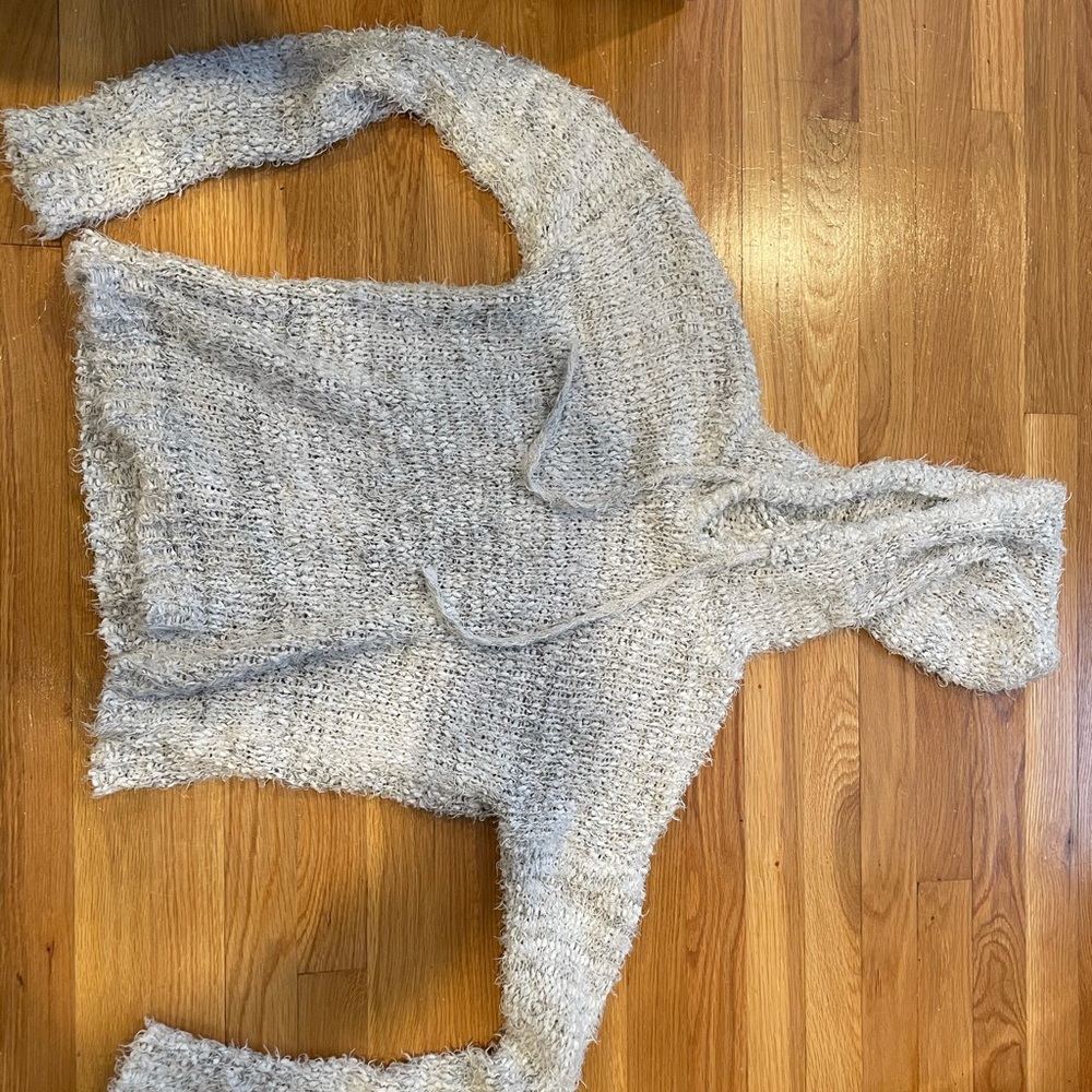 Fuzzy sweatshirt